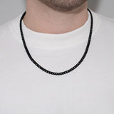 Miami Cuban (5mm) Black