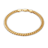 Miami Cuban Bracelet (5mm) Gold