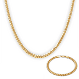 Miami Cuban Set (Gold) 5mm