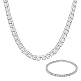 Tennis Set (3mm) Silver