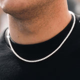 Tennis Chain (Silver) 3mm