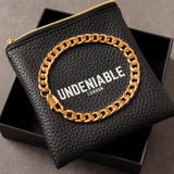Curb Bracelet (Gold) 8MM