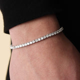 Tennis Bracelet (Silver) 3MM