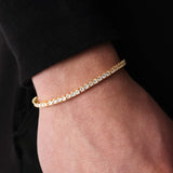 Tennis Bracelet (Gold) 3MM