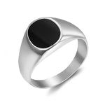 Oval Stone (Silver)