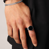 Hexagon Stone (Silver)