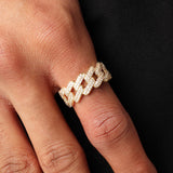 Iced Cuban Ring (Gold)