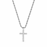 Diamond Cross (Silver)