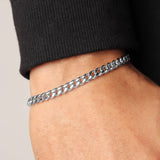 Miami Cuban Bracelet (5mm) Silver