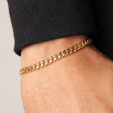 Miami Cuban Bracelet (5mm) Gold