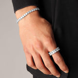 Baguette Ring (Silver)