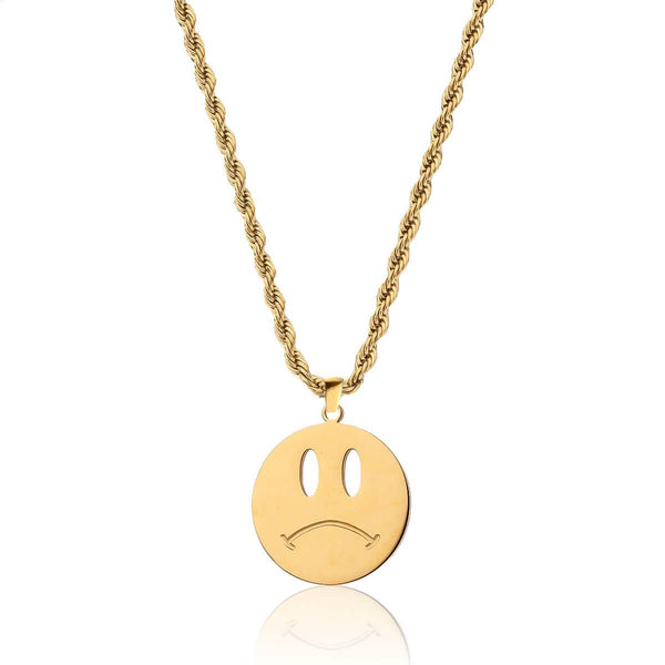 Double Sided Smiley (Gold)