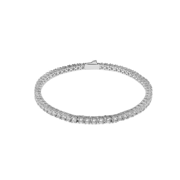 Tennis Bracelet (Silver) 3MM