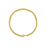 Curb Bracelet (Gold) 4MM