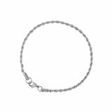 Rope Bracelet (Silver) 3MM