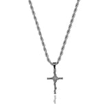 Rose Cross (Silver)