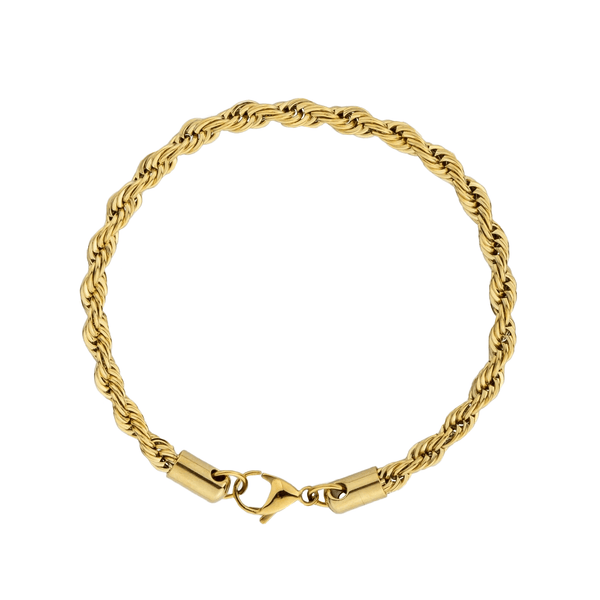 Rope Bracelet (Gold) 5MM
