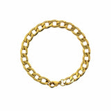 Curb Bracelet (Gold) 8MM