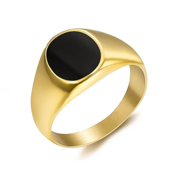 Oval Stone (Gold)