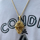 Mandala Skull (Gold)