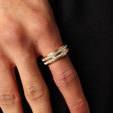 Iced Ring (Gold)