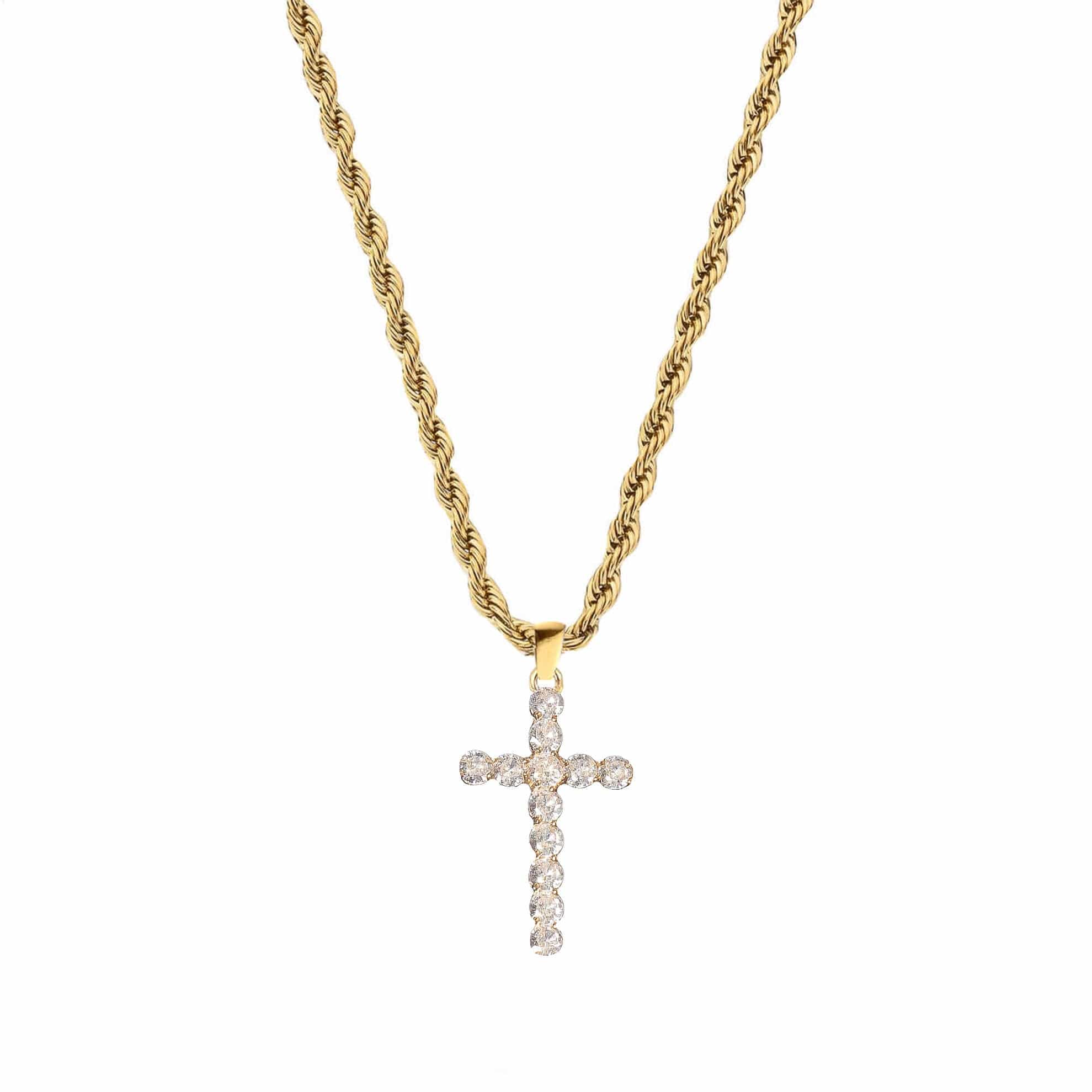 Diamond Cross (Gold) – Undeniable London