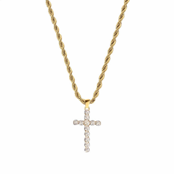 Diamond Cross (Gold)